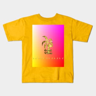 Tropical Summer Flamingo Kids T-Shirt